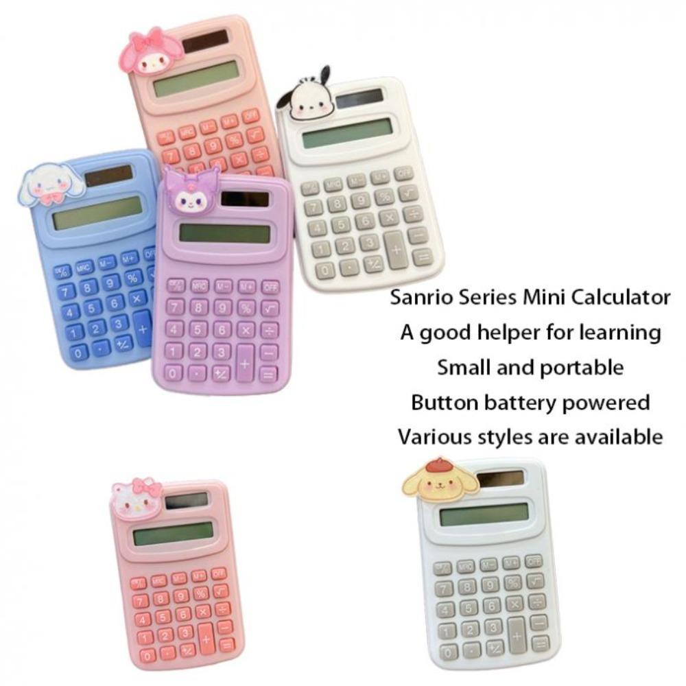 Rebuy Máy Tính Xách Tay kuromi mini 8 Chữ Số kt my melody cinnamoroll Di Động Cho Học Sinh Văn Phòng Làm Việc