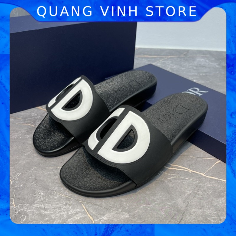 Dép quai ngang Lê Nam D.I.O.R CD Hàng Mới Nhất - Dép Quai Ngang Nam CD đế đúc chắc chăn, êm chân hot trend 2023
