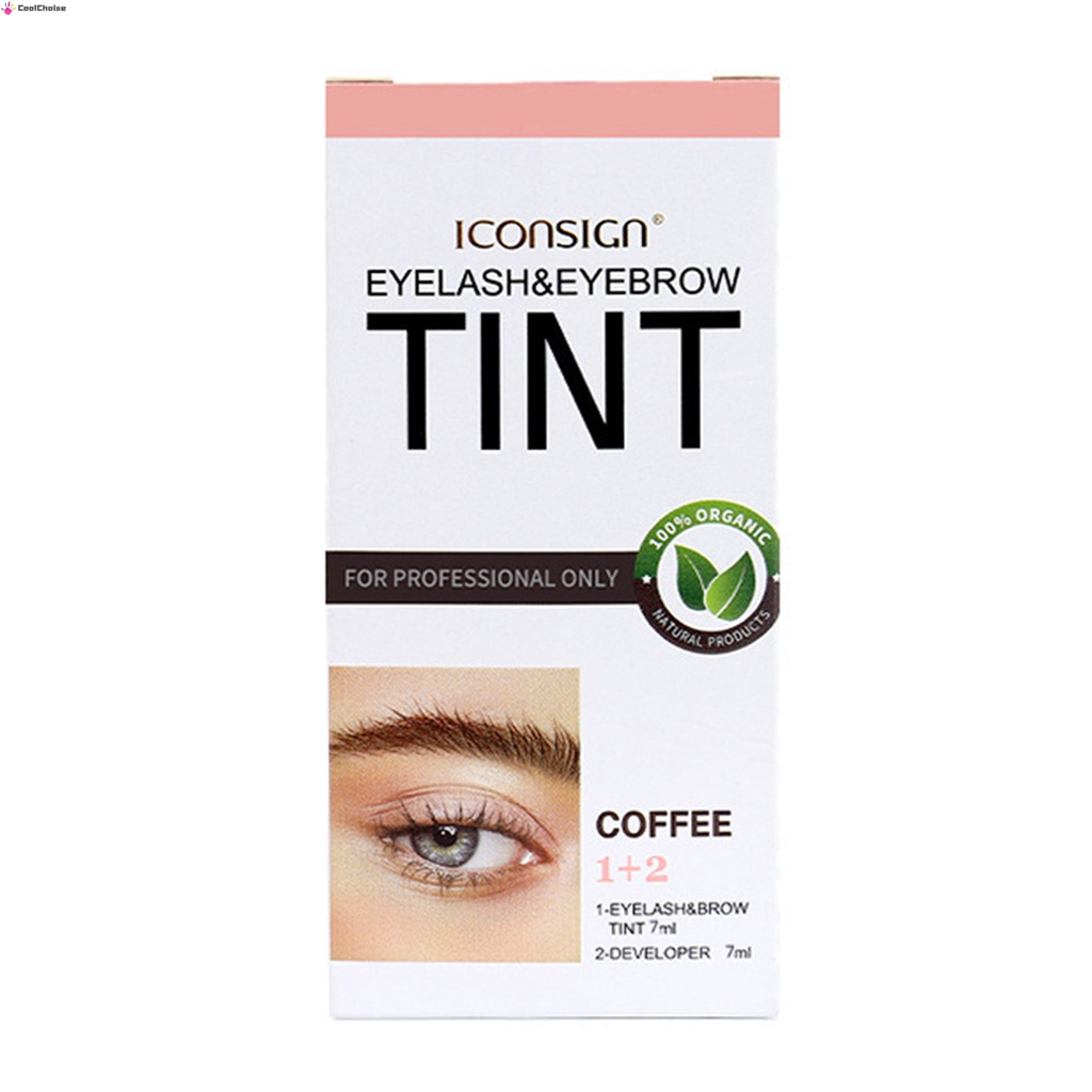 Lash and brow tint kit long-lasting professional eyelash and eyebrow coloring