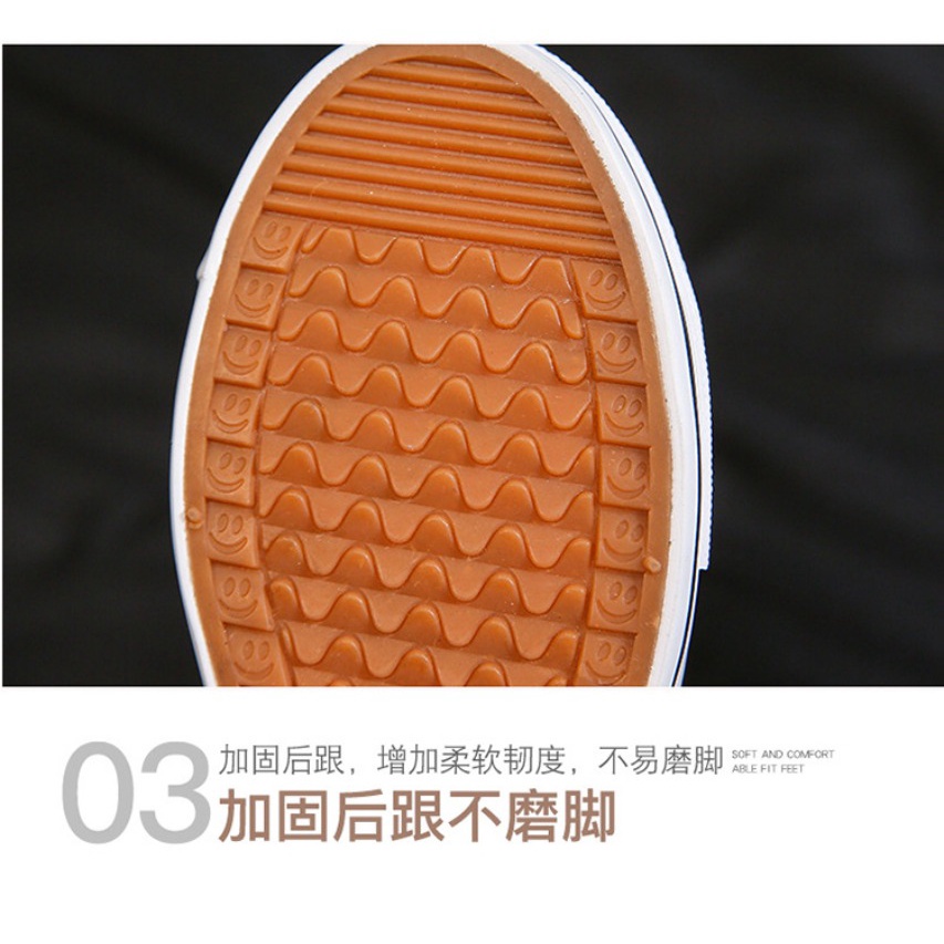 Dép sục nữ cho giày thể thao nữ Giày vải ít gót với đế dày và chiều cao bên trong 5cm