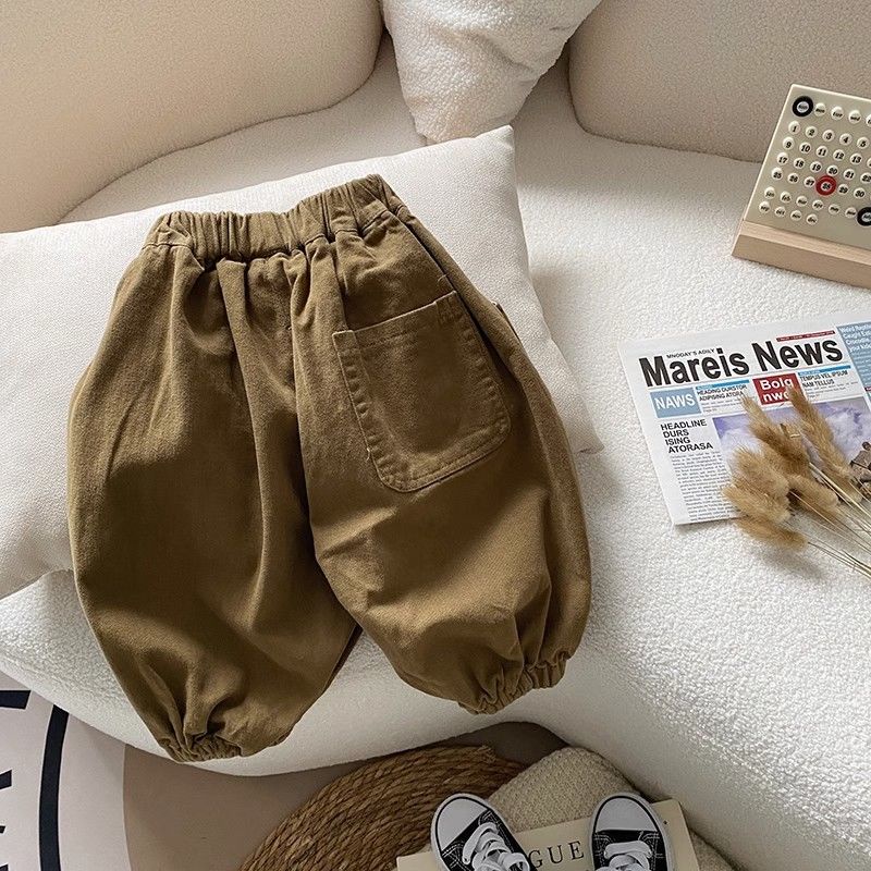 Quần Dài Phong Cách Hàn Quốc Thời Trang Mùa Thu Cho Bé Trai