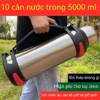 Bình giữ nhiệt inox 304, bình giữ nhiệt dung tích lớn, bình giữ nhiệt ngoài trời trên xe, bình giữ nhiệt gia dụng