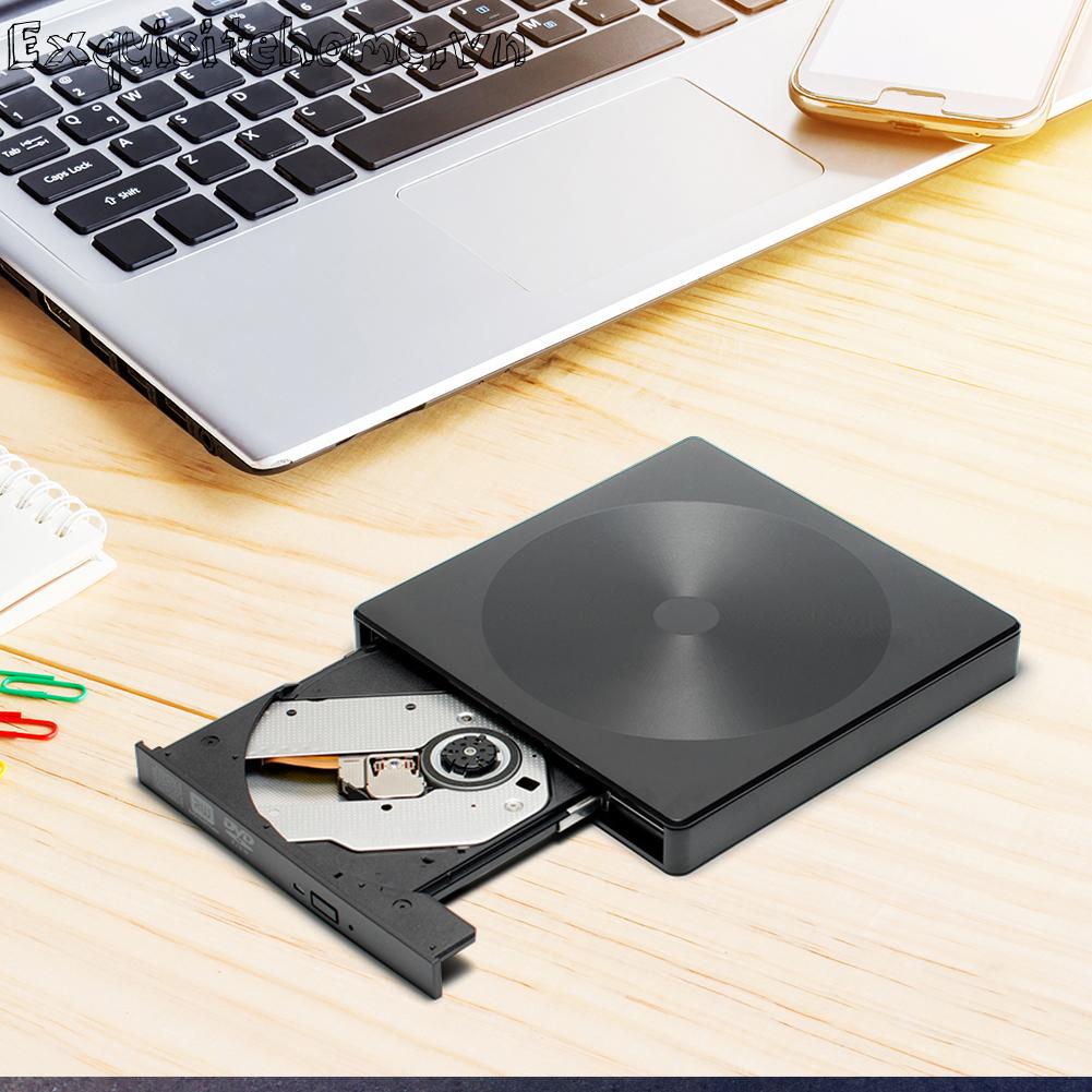 Hộp đựng dc 12v dvd / cd-rom usb3.0 + type-c vỏ ổ đĩa quang ngoài cho máy tính xách tay