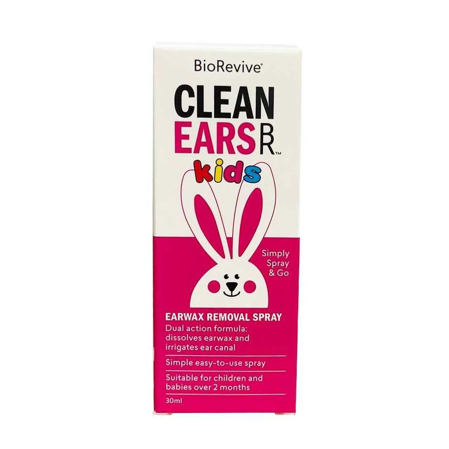 Xịt hỗ trợ tan ráy tai clean ears kids cho bé chai 30ml Healthy care Extate Official Mall