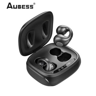 Aubess aubess mới dẫn truyền xương tai nghe nhét tai bluetooth 5.3 kẹp trên tai bông tai tai nghe không dây tai nghe thể thao
