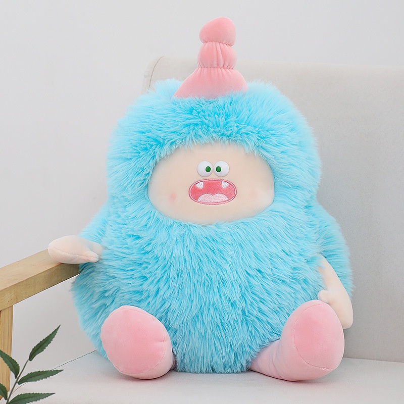 Thú Nhồi Bông Hình Quái Vật Màu Trắng Dùng Làm Quà Tặng Sinh Nhật Cho Bạn Gái