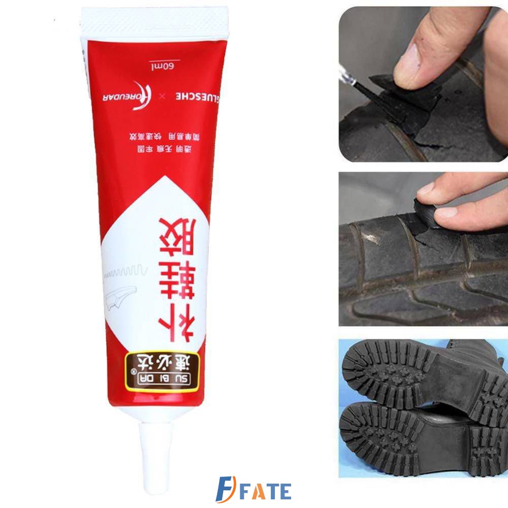 Tertell Keo Siêu Mạnh Keo Sửa Chữa Giày/thợ đóng Giày Giày Da Không Thấm Nước Keo Vá Giày Strong Shoe Patch Keo Cao Su Trong Suốt 60ml FATE1