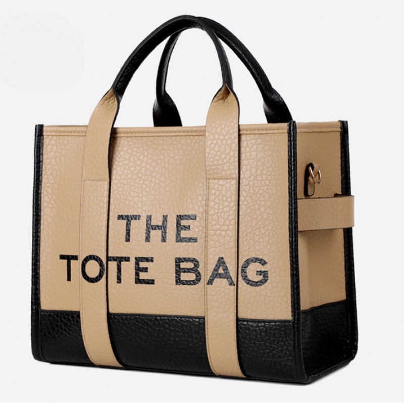 2023 mới hai màu pu letter pack túi nữ đeo vai messenger túi xách thời trang túi tote