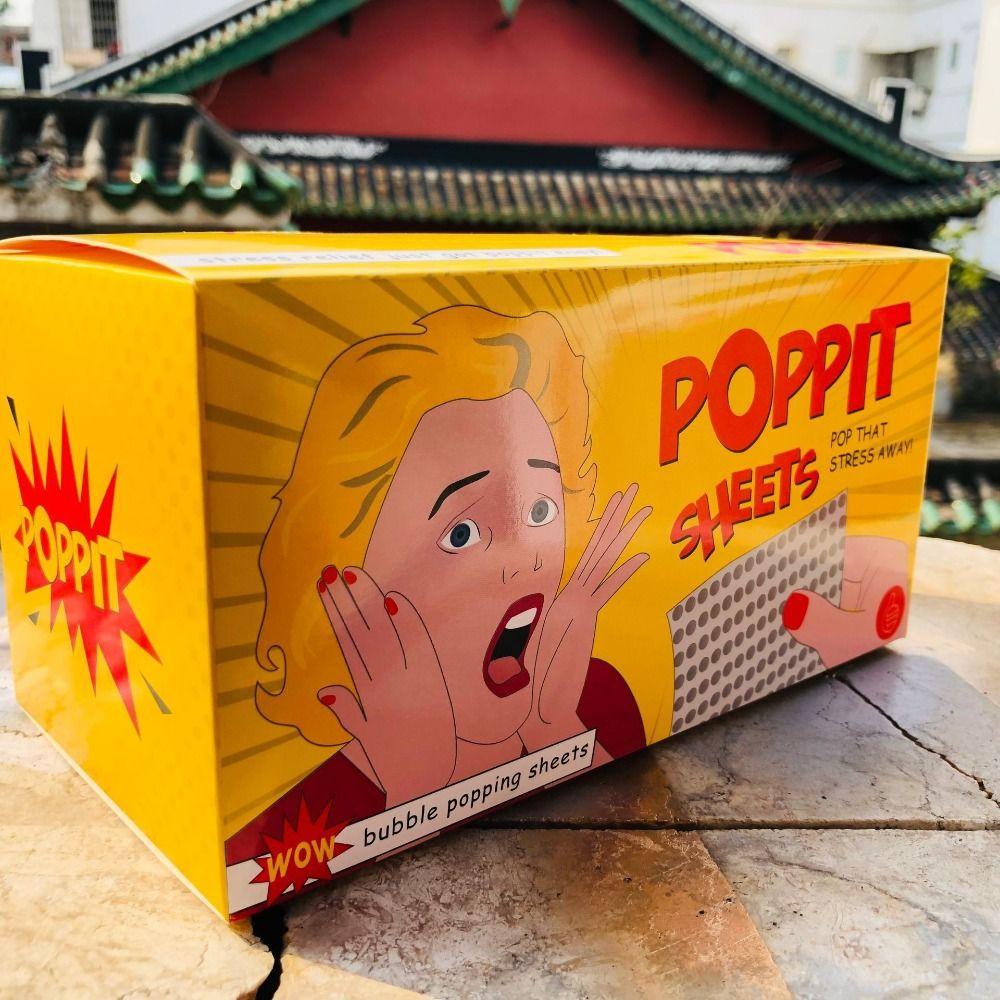 Đồ chơi mmluck pinch, phim giấy bong bóng đồ chơi giảm áp 18 lần, phim bong bóng hút khăn giấy pinch burst bong bóng tròn đồ chơi trẻ em trong suốt