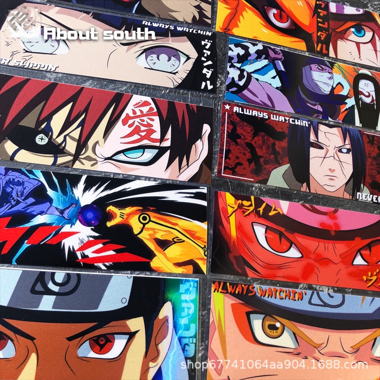 Naruto naruto eyes dán phản quang uchiha dán xe ô tô xe máy điện dán chống thấm nước