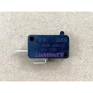 Công tắc 2 chân thường mở 16A 250 mới ( thường dùng trong nồi cơm, công tắc cửa lò vi sóng )