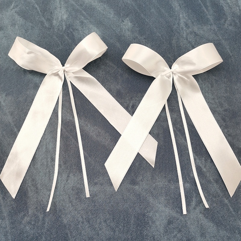 Set 50 Kẹp Tóc Nơ Ruy Băng 20cm Cho Bé Gái