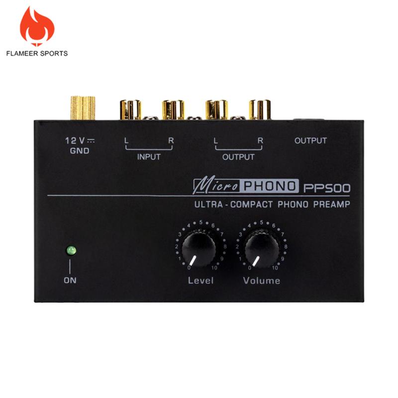Bộ khuếch đại bàn xoay phono preamp dc 12v cho loa máy tính