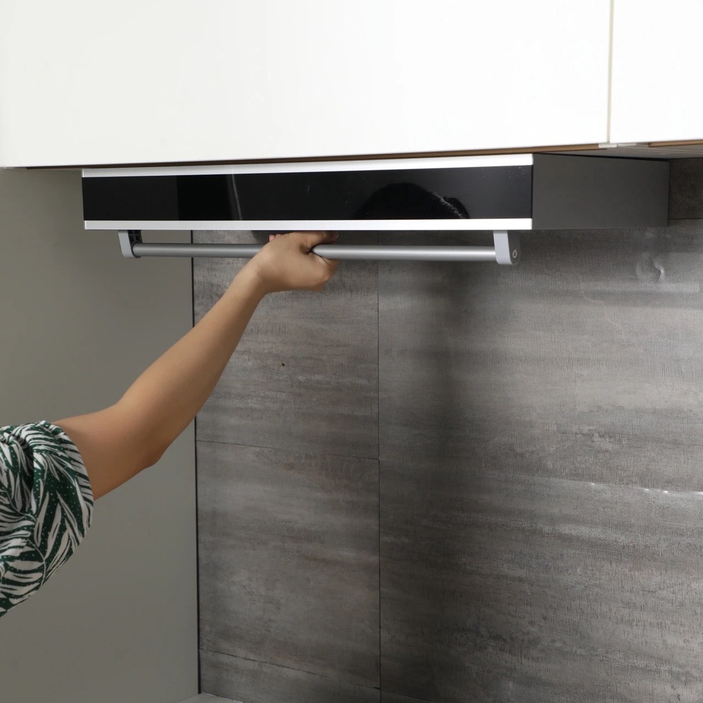 Kệ mở rộng gấp gọn S1 1 tấng lắp đáy tủ bếp W530, W630, W730mm