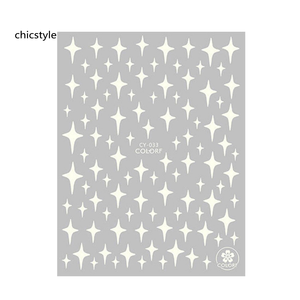 Thanh trượt móng tay dai dẳng sang trọng cho cô gái nhãn dán móng tay phát sáng 3d trang trí bướm phát sáng làm đẹp