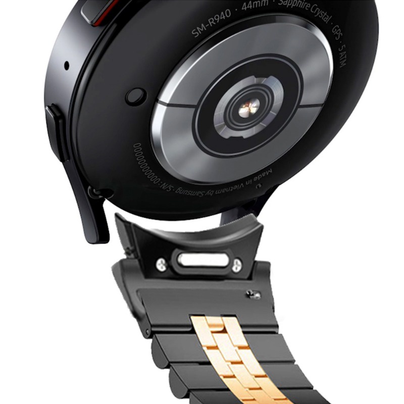 Dây Đeo Inox Cho Đồng Hồ Thông Minh samsung watch 6classic 47mm 43mm 5pro 45mm 6 / 5 / 4 40 44mm 42mm 46mm