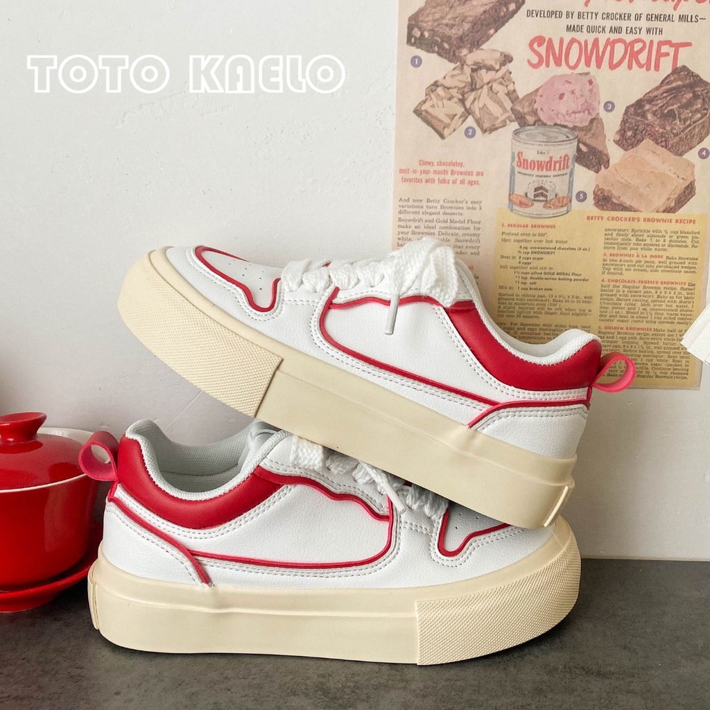 TOTO KAELO Giày Thể Thao Thiết Kế Mới Thoáng Khí Giày thể thao nữ 2023 NEW 081526