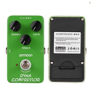 3elife ammoon ap-05 dynamic compressor guitar effect pedal true bypass