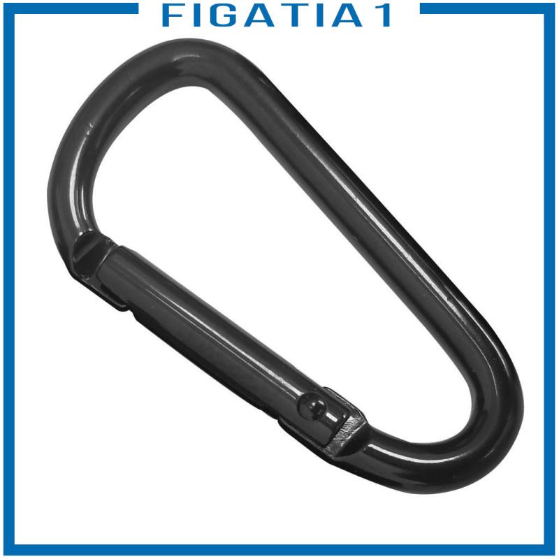 Keychain carabiner kẹp nhỏ d- kẹp dây đeo chìa khóa nhẹ 1 chiếc