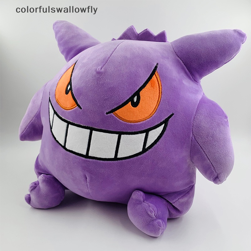 Colorfulswallowfly 30 cm kawaii pokemon gengar ba lô túi sang trọng cosplay sinh viên phim hoạt hình túi đi học cho trẻ em quà tặng sinh nhật csf