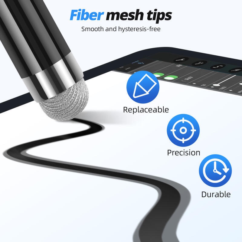 Bút stylus Ankndo dài 18.5cm cảm ứng màn hình máy tính bảng điện thoại Android samsung