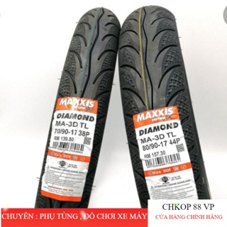 Lốp Maxxis 70 90-17 hoặc 80 90-17 không ruột