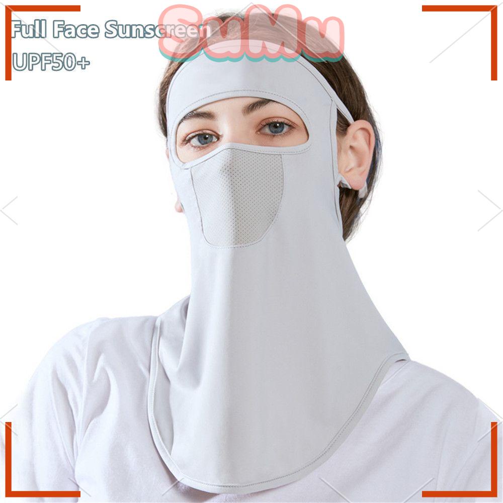 Yếm Chống Nắng Và Tia UV Bằng Lụa Lạnh Thoáng Khí