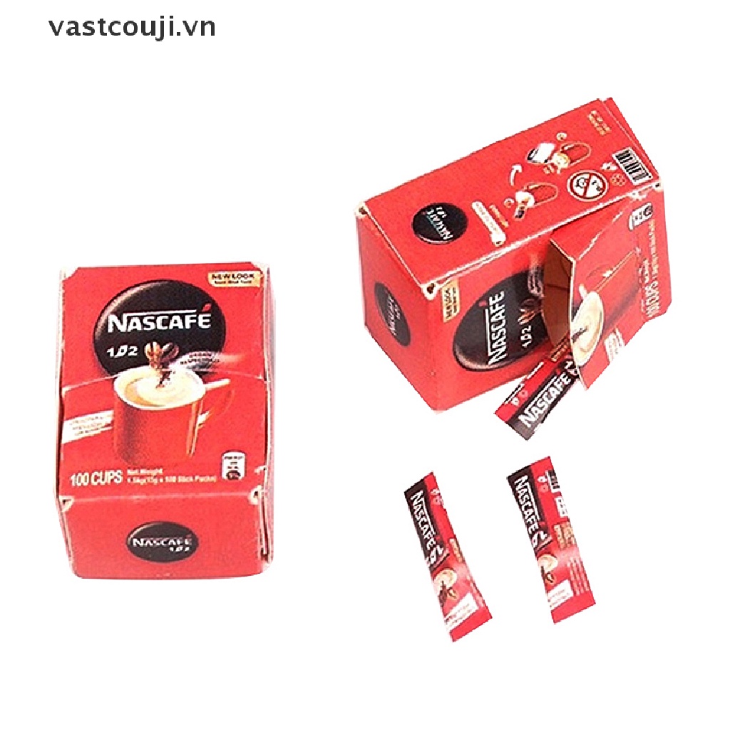 1 Set Mô Hình Ly Cà Phê VASTJI Tỷ Lệ 1: 12 Trang Trí Nhà Búp Bê