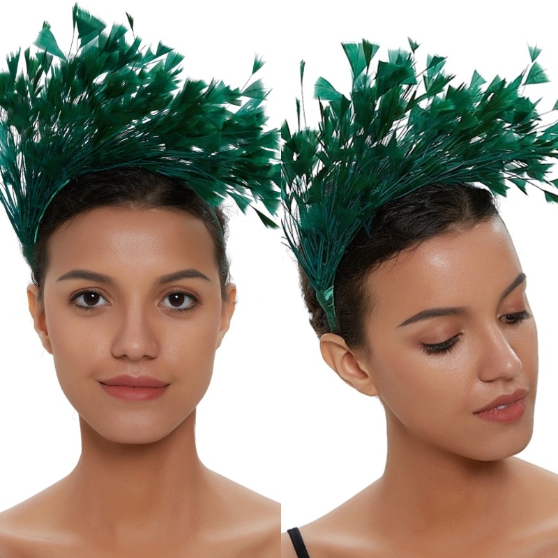 Băng Đô Lông Vũ Nhiều Màu