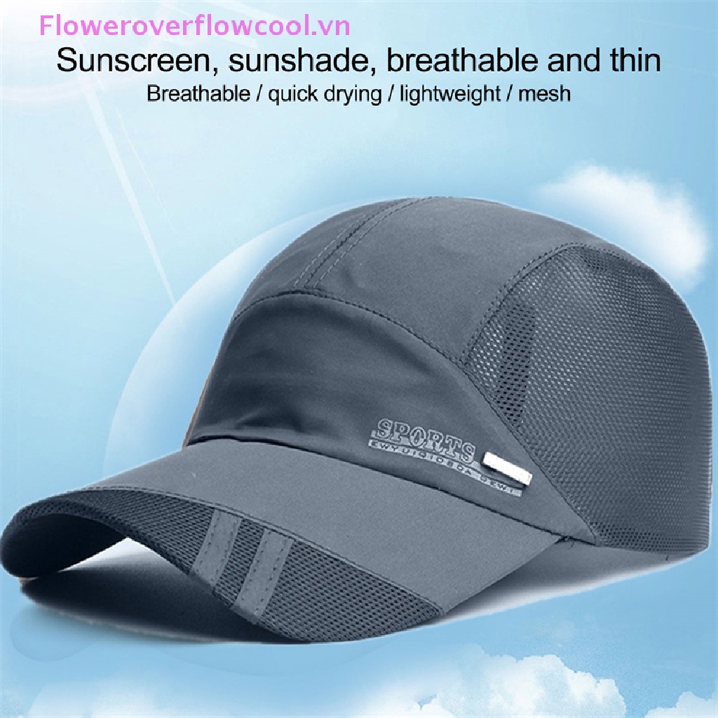Mũ Lưỡi Trai Thể Thao Chống Nắng Mùa Hè Mau Khô Cho Nam Nữ
