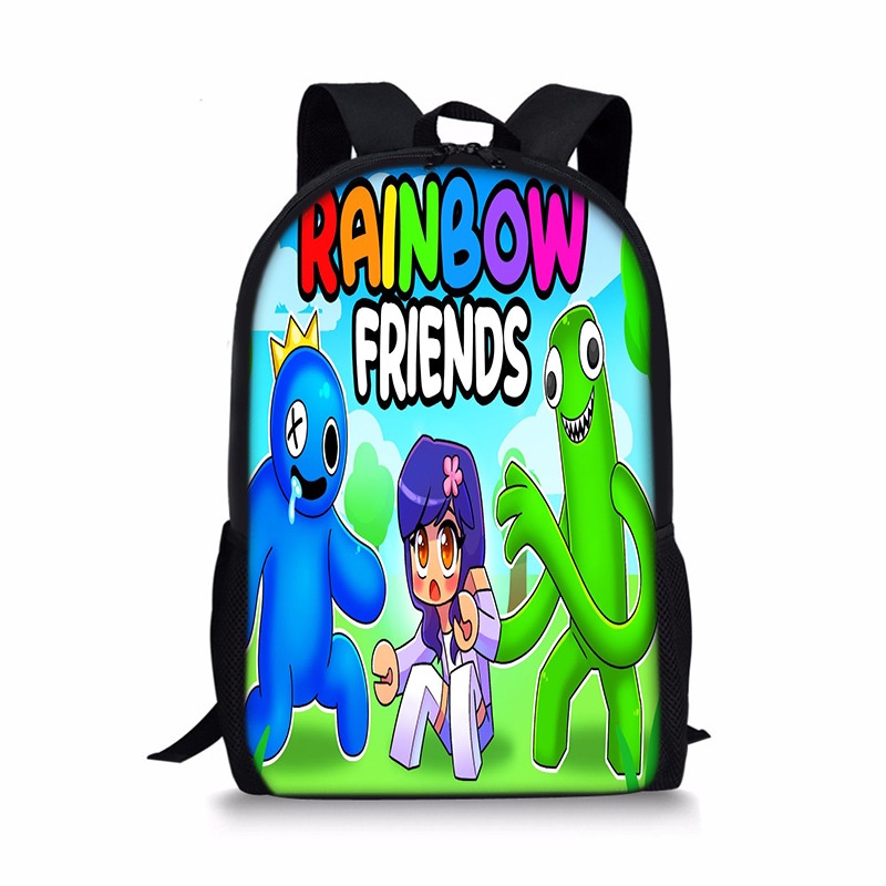 ♝Bán buôn tại nhà máy♝Bán buôn túi học sinh Rainbow Friends In ba lô Rainbow Friends