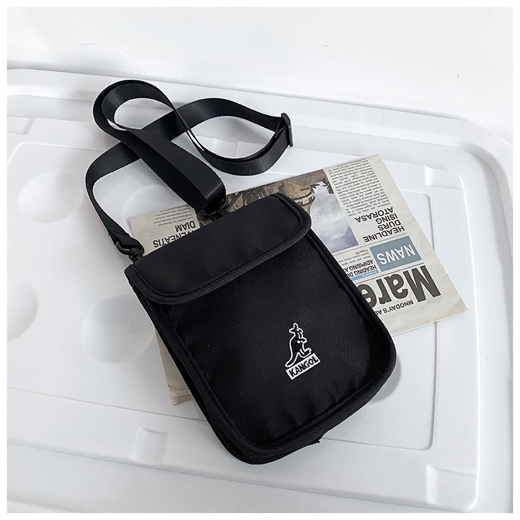 Túi Đeo Chéo Ngực Chống Mòn KANGOL6536 Thời Trang Cho Nam