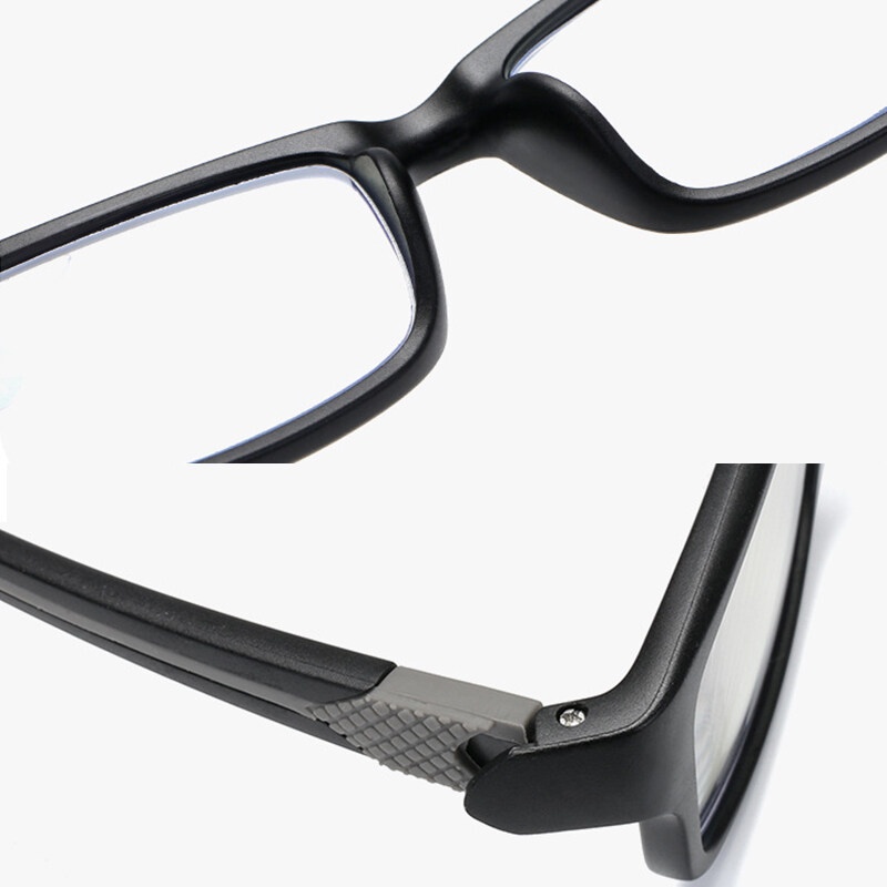 Kính Đọc Sách Hai Màu Chống Ánh Sáng Xanh Đỏ Đen Siêu Nhẹ Cho Nữ