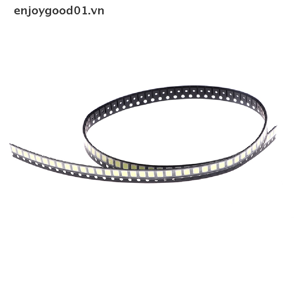 Set 100 Đèn LED Diode Ánh Sáng Trắng Lạnh 3030 SMD 1W 3V / 6V / 9V