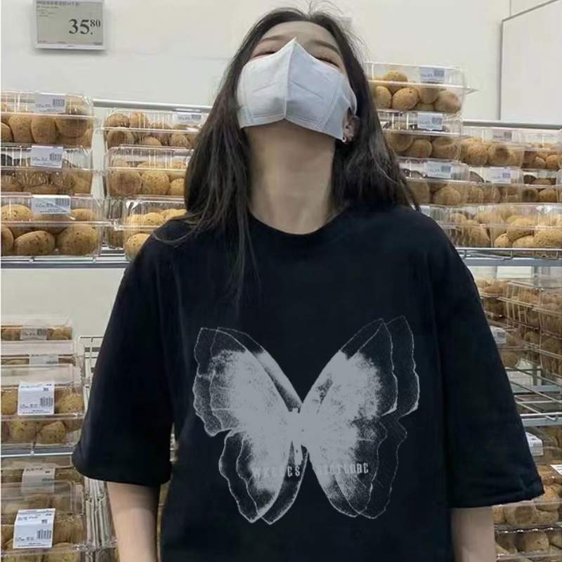 NRVP Áo Thun 100% Cotton Tay NgắN Plus Size Cho Nam Và Nữ