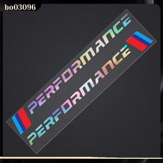 Sticker Phản Quang Dán Trang Trí Xe Hơi BMW PERFORMANCE New 3 Series 5 Series X1 X3 X4 X5 X6