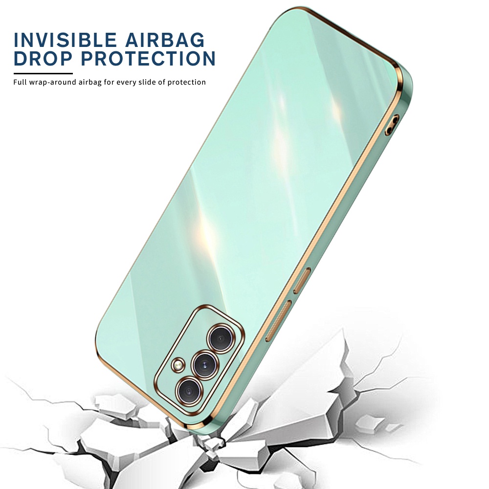 Luxury Plating Phone Case Shockproof Shell Back Cover For Samsung Galaxy A54 A34 A14 5G 4G