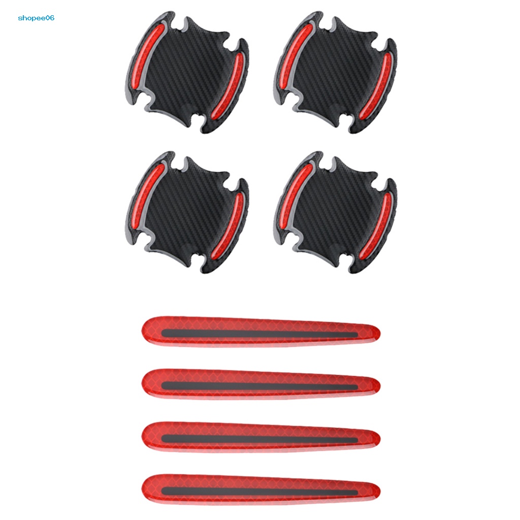 Bộ 8 Miếng Dán Tay Cầm Bằng Epoxy Phản Quang An Toàn Tiện Dụng