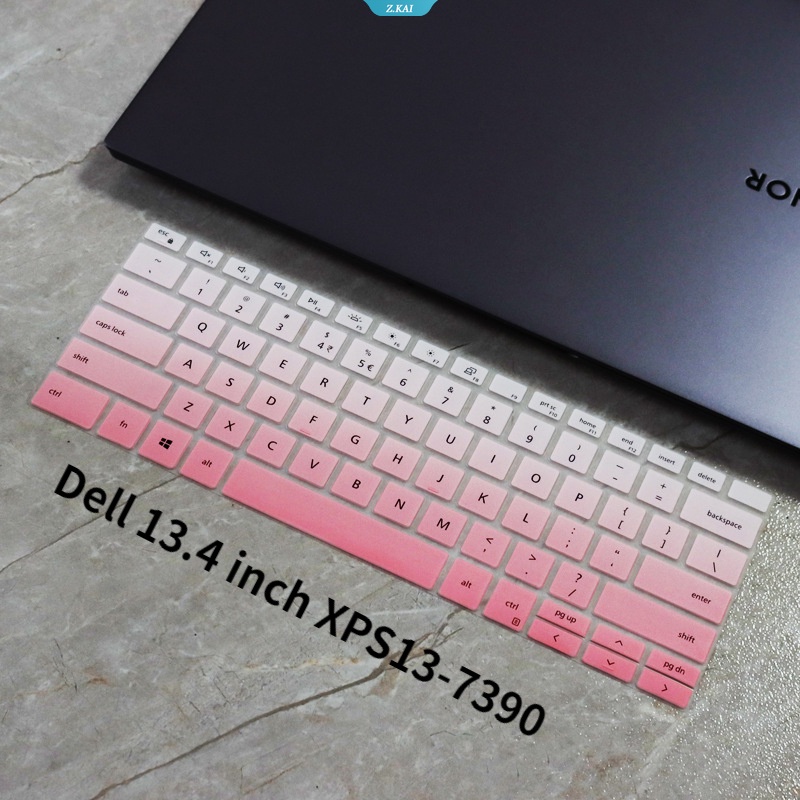 Tấm Lót Bàn Phím Máy Tính Dell 13.4 Inch XPS13-7390 Bằng Silicon Chống Thấm Nước Và Ẩm Mốc Tiện Dụng