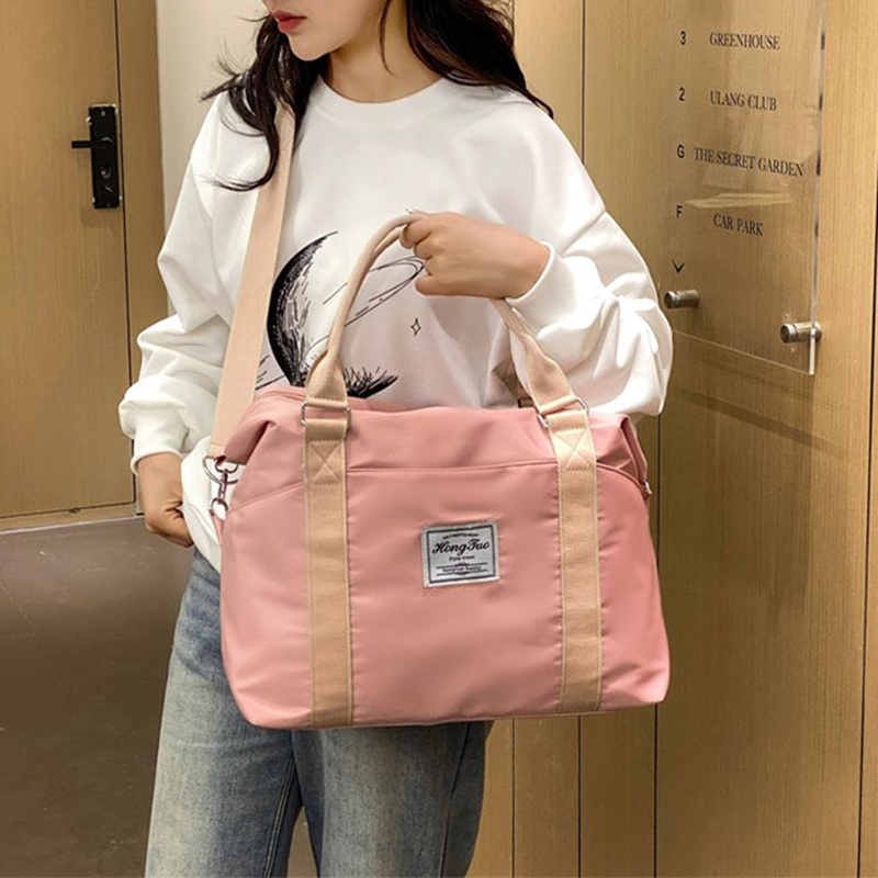 Túi Du Lịch Sức Chứa Lớn Có Dây Kéo Chống Mài Mòn Thời Trang