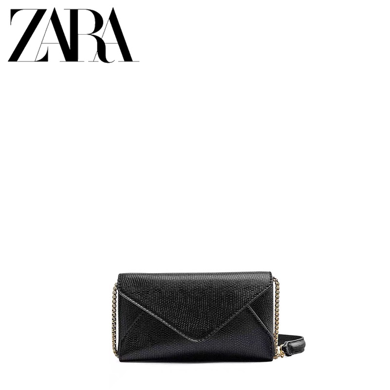 Hàng Mới Về ZARA Túi Xách mini Phối Dây Xích Thời Trang Cho Nữ