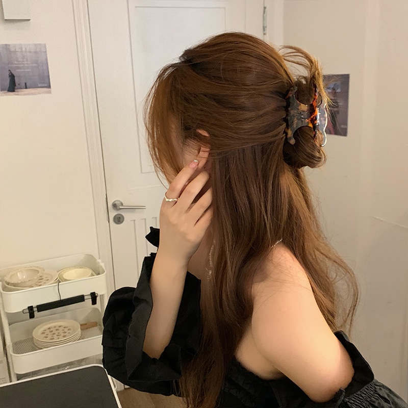 Kẹp Tóc Hình Cá Mập Đơn Giản Phong Cách Hàn Quốc Cho Nữ