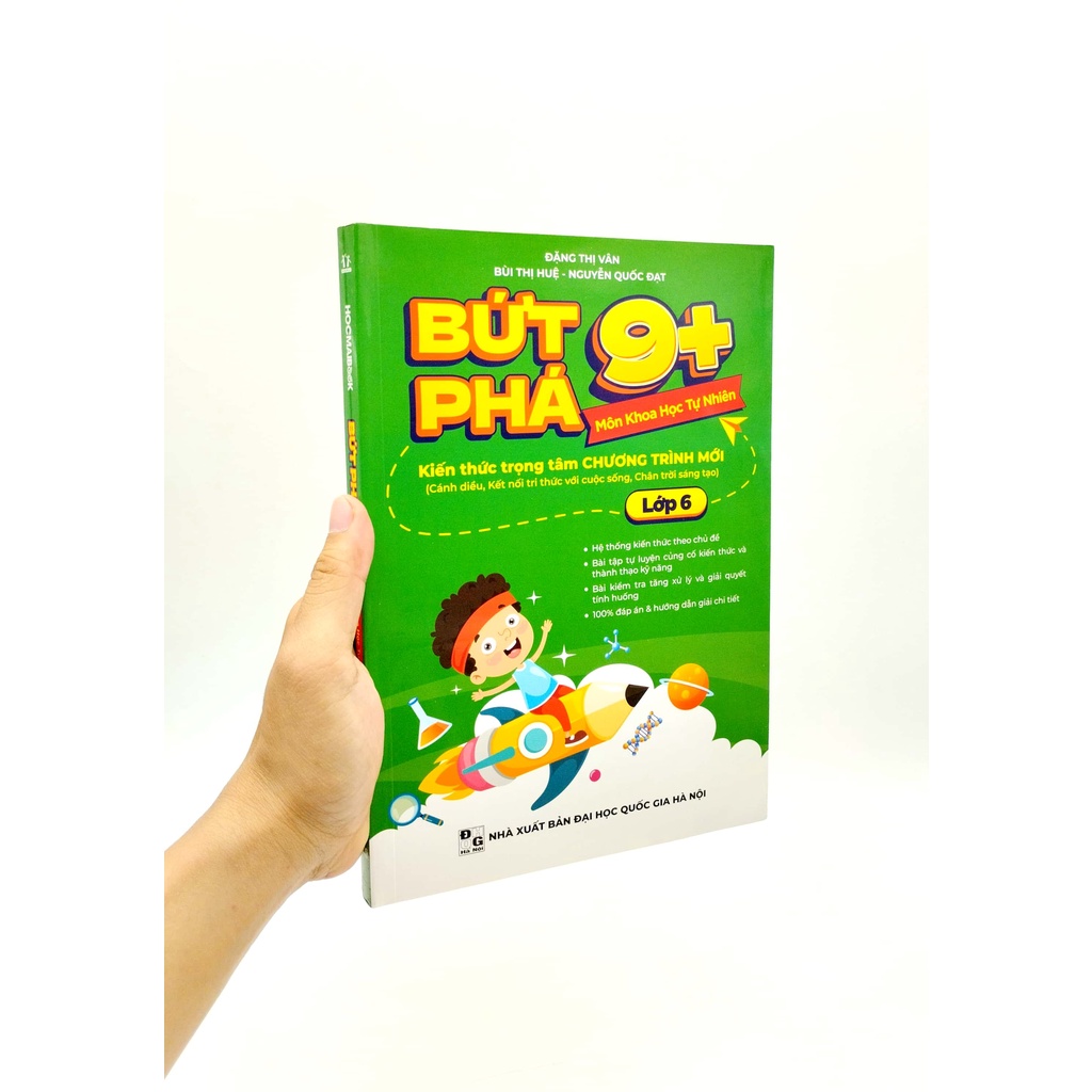 Sách Bứt Phá 9+ Môn Khoa Học Tự Nhiên Lớp 6