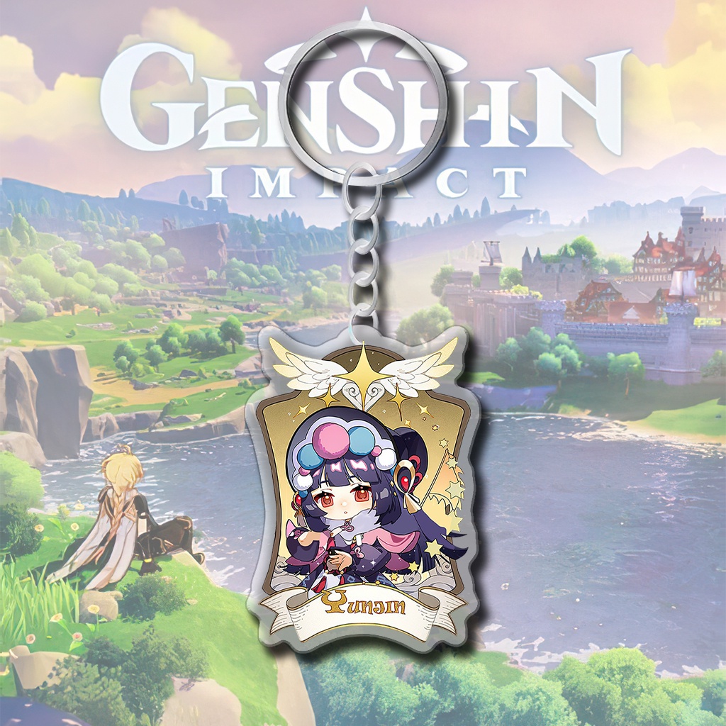 Móc khóa Genshin Impact Anime Manga Game 01MKGSNEW01 Quà Tặng Cho Cặp Đôi Bạn Bè Gia Đình