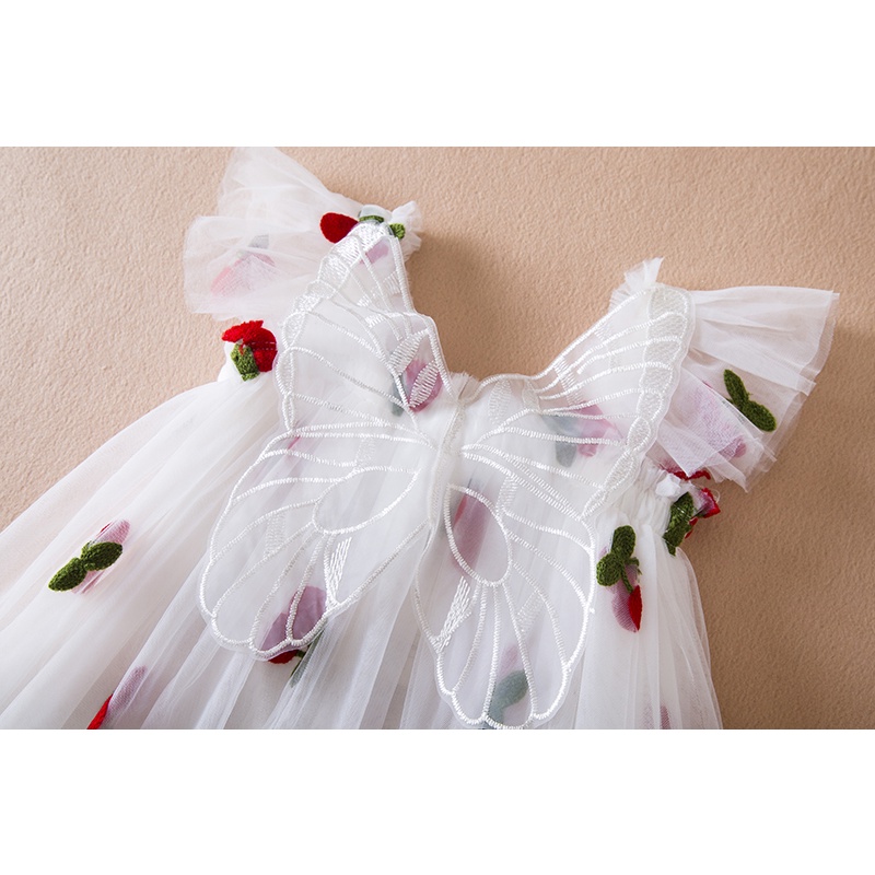 Đầm Công Chúa 1 Tuổi Bằng Vải Tuyn Thời Trang Mùa Hè Cho Bé Gái