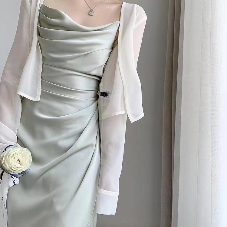 Áo Khoác Cardigan Chiffon Mỏng Chống Nắng Thời Trang Mùa Hè 2023 Phong Cách Mới Cho Nữ 0759