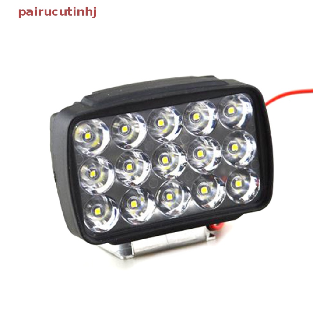 Cặp Đèn Pha 15 Bóng LED 1000LM Cho Xe Máy ATV UTV Scooter