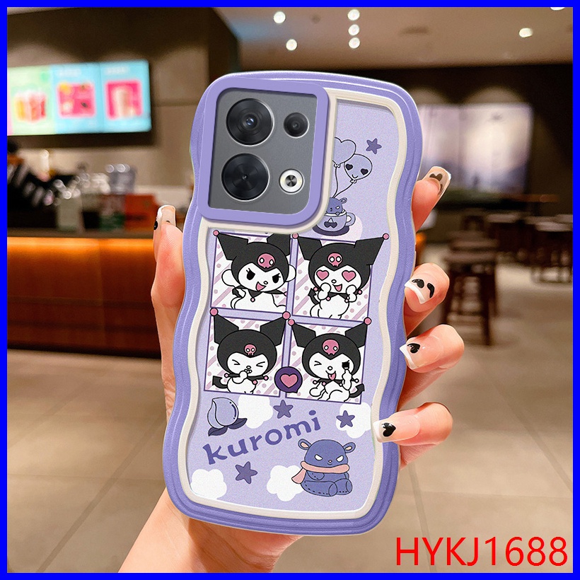 Ốp lưng Oppo Reno8 5G Ốp Điện Thoại tpu Mềm Họa Tiết Lượn Sóng Cho Oppo Reno 8 5G Reno8 5G TY