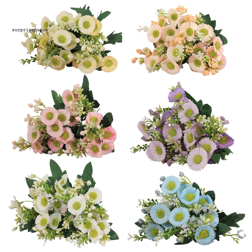 1 Bó Hoa Giả Không Phai Màu An Toàn Cho Văn Phòng