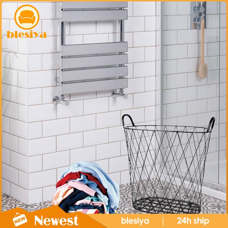 Giỏ Đựng Đồ Giặt Bằng Sắt Có Tay Cầm Trang Trí Nhà Cửa